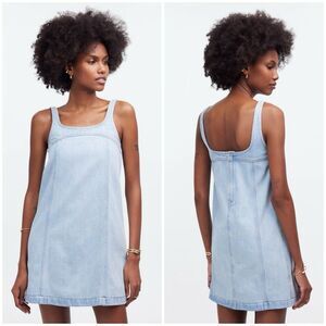 Madewell Light Blue Denim Mini Dress